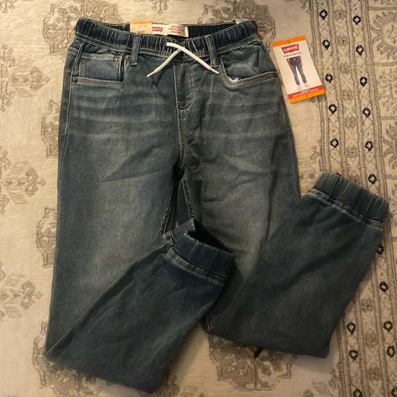 Youth XL Sz12 Levi's Jogger Pants/Jeans - Picture 2 of 7